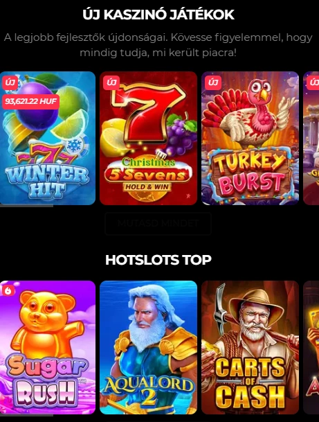 Hotslots Casino mobil játékok